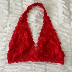 Free People Halter Bralette